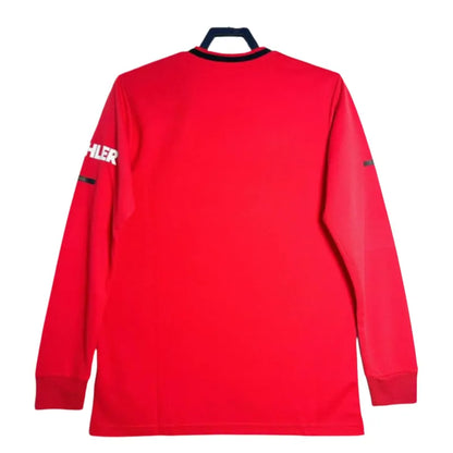 Retro Manchester United Home Long Sleeve Football Shirt 2019-2020