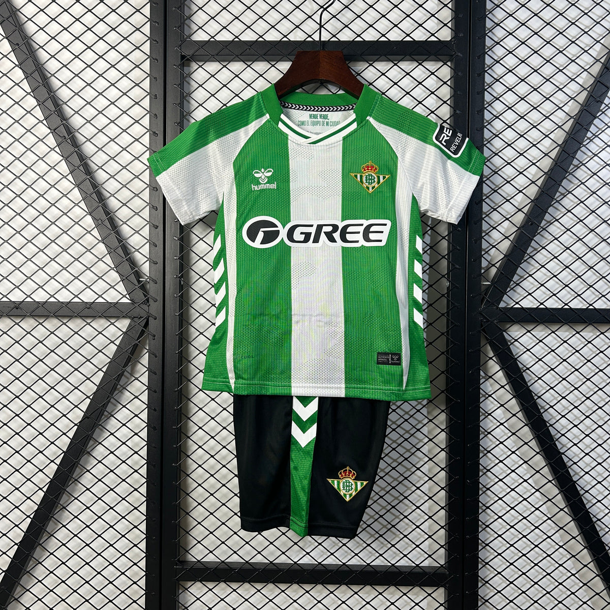 25-26 Kids Real Betis Home Jersey