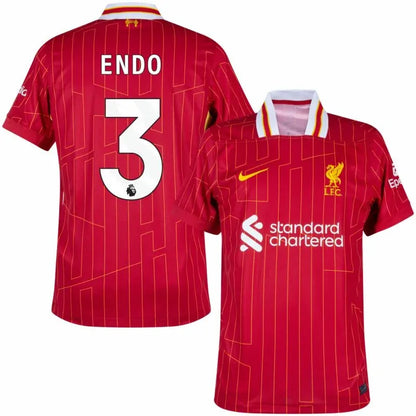 Liverpool Home Endo 3 Shirt 2024-2025 Size：S-4XL