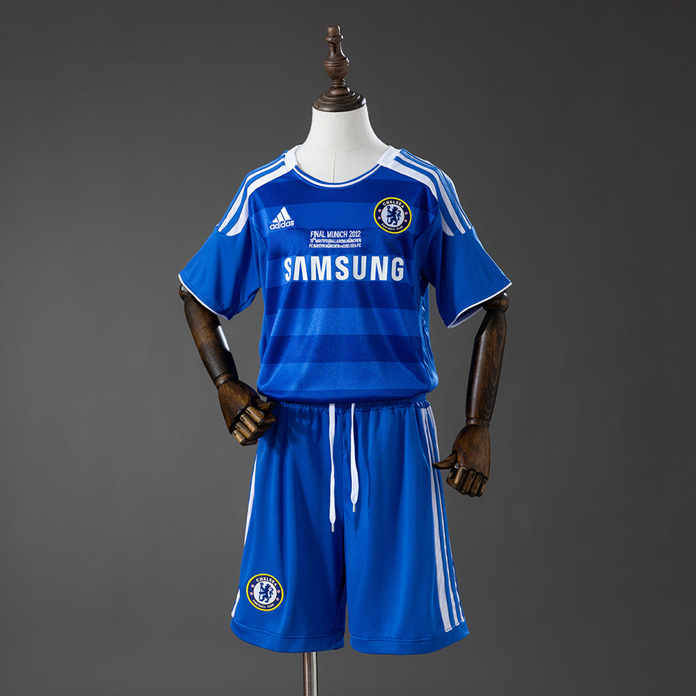 Chelsea 11-12 Home (UEFA Champions League) Retro Kids Kit