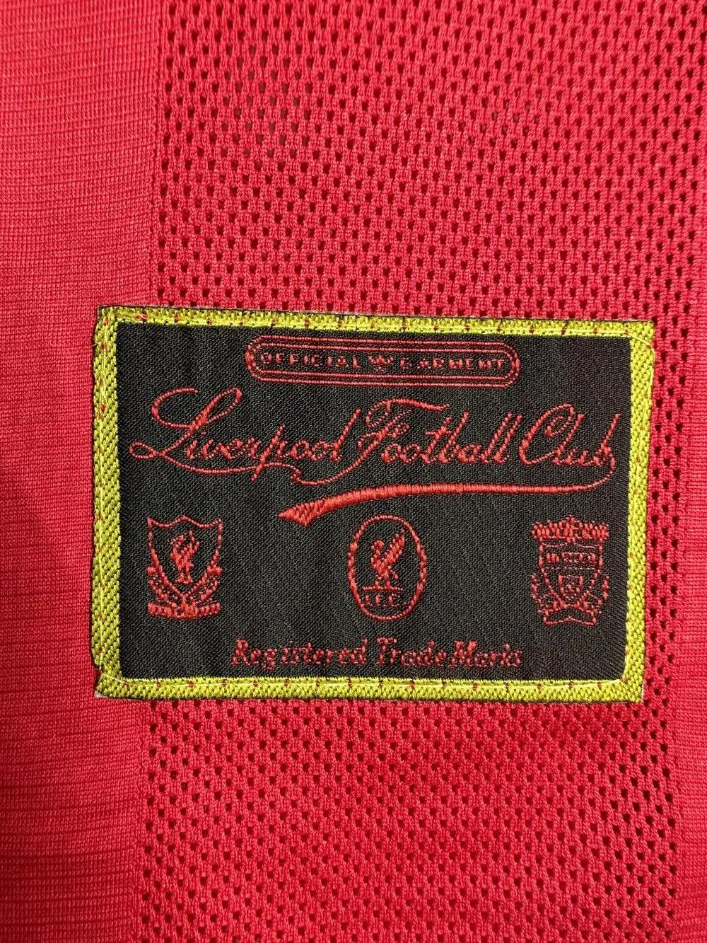 Retro Liverpool Home Football Jersey Long Sleeve 1995/1996