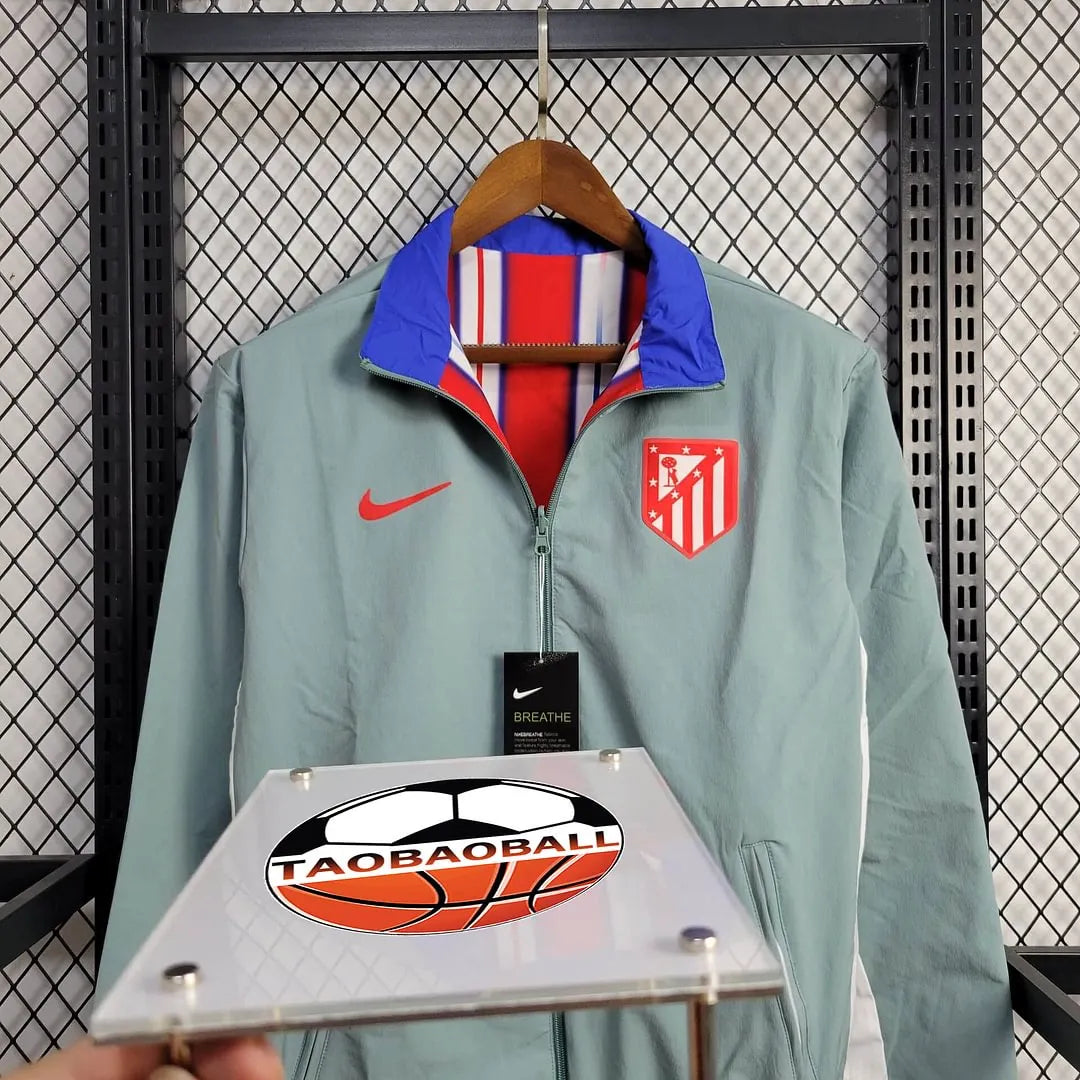 2024/2025 Atletico Madrid Reversible Windbreaker Football Shirt