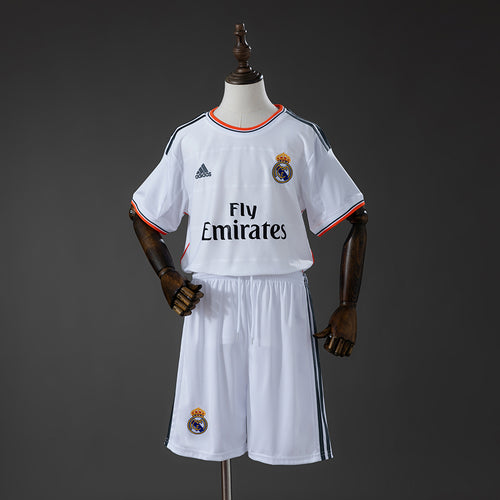 Real Madrid 13-14 Home Retro Kids Kit