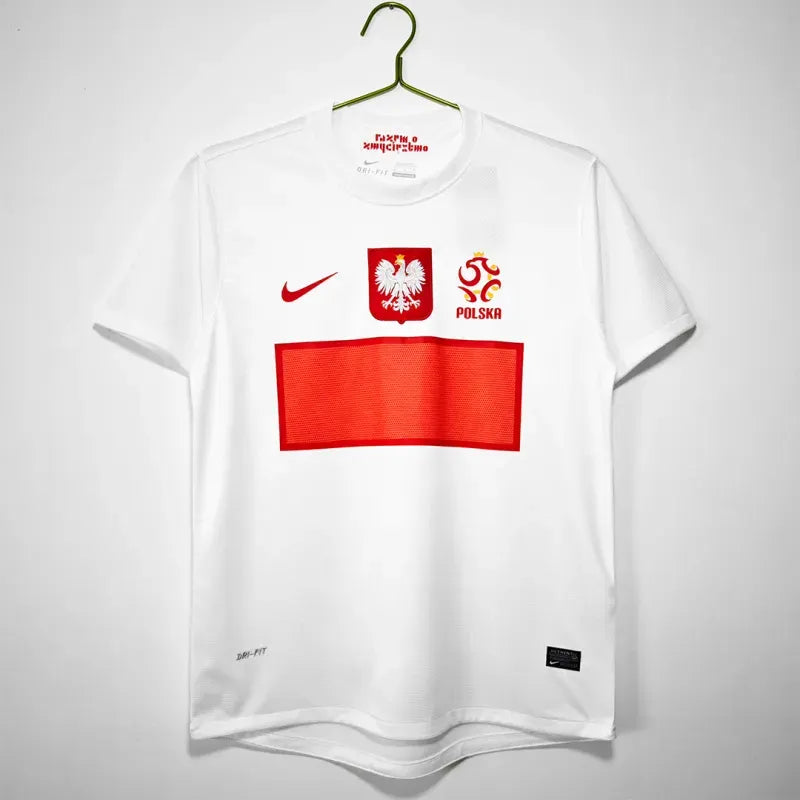 Poland Euro 2012 Retro Home Jersey