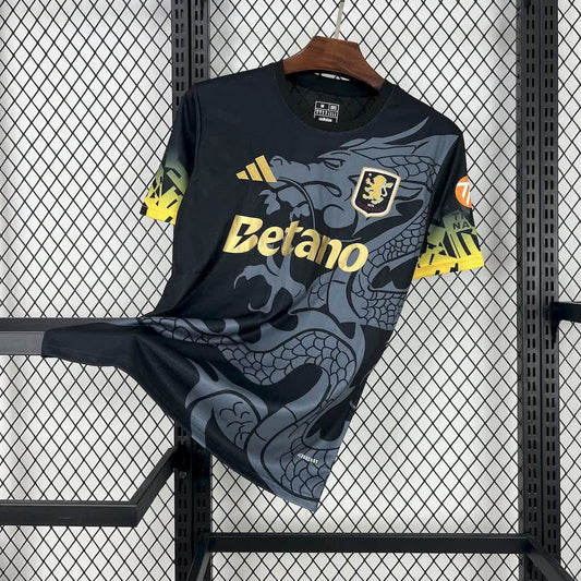 25-26 Aston Villa Black Jersey