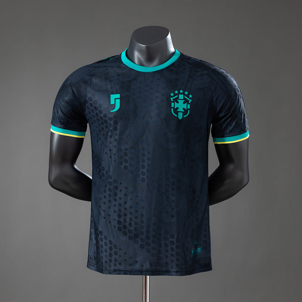 Brazil 2026 World Cup Special Edition - Black Player Version Jersey