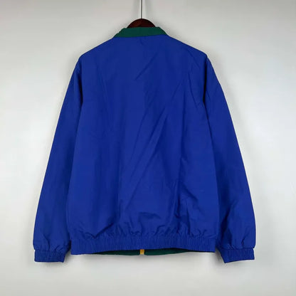 2023-2024 Manchester United Reversible Windbreaker(Blue-Green)Soccer Jersey 1:1 Thai Quality