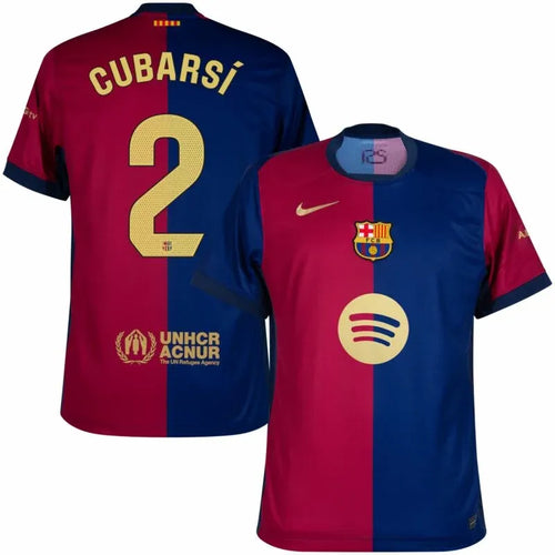 Barcelona Home Cubarsí 2 Shirt 2024-2025 (La Liga) S-4XL
