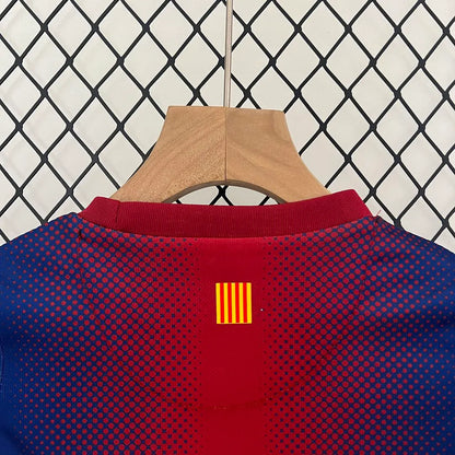 Barcelona 12-13 Home Retro Kids Kits Children Shirt Soccer Jersey