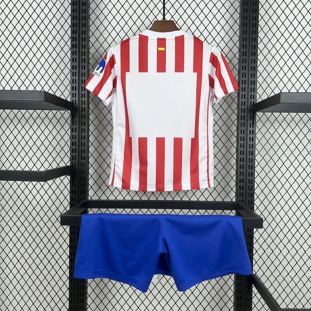 2025-26 Kids Atletico Madrid Home Jersey