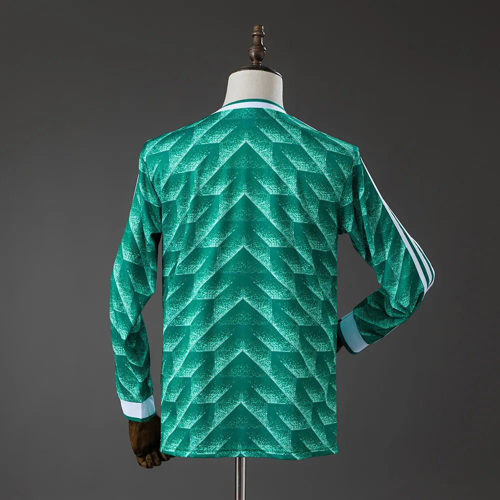 Germany 90-91 Away Retro Long Sleeve Jersey