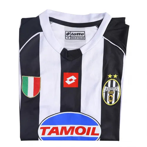 2002-03 Juventus Del Piero #10 Retro Jersey Home Replica