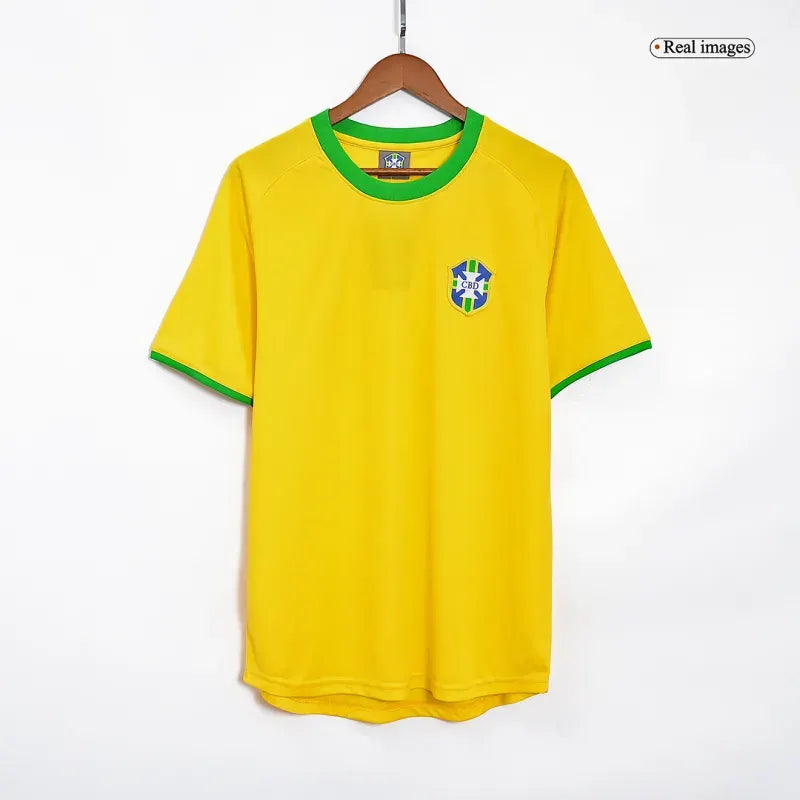 Brazil World Cup 1970 Retro Jersey Home