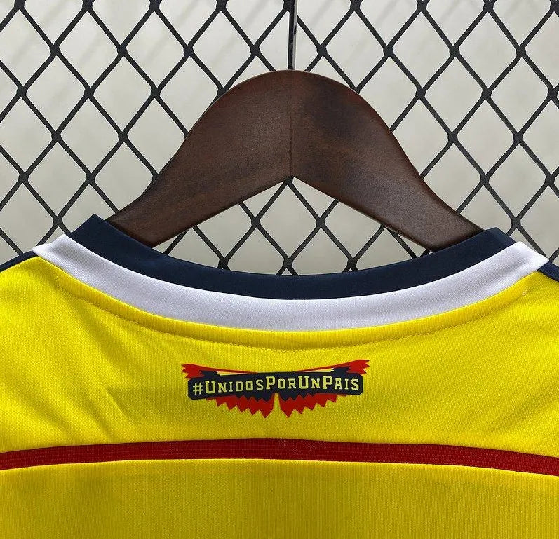 Retro 2014 Colombia Home Jersey