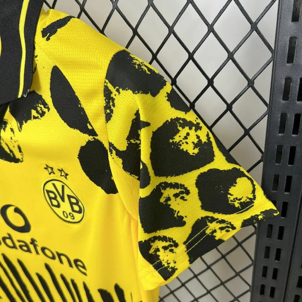 2025-26 Kids Borussia Dortmund Yellow Special Kit
