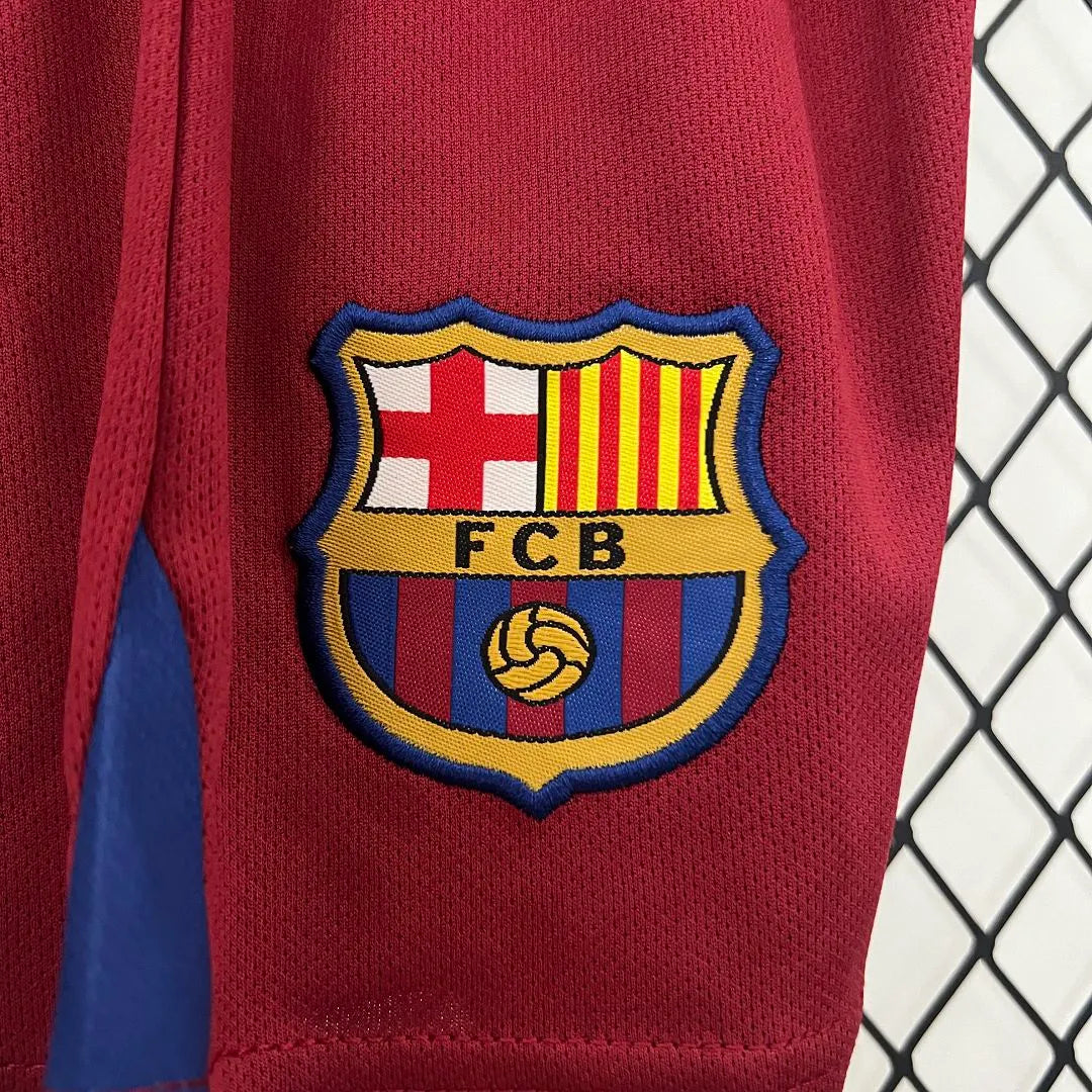 Barcelona 05-06 Home Retro Kids Kits Football Jersey