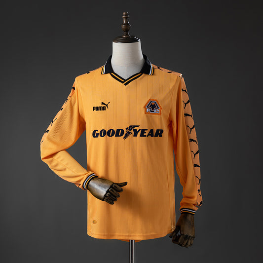 Wolves 98-99 Home Long-Sleeve Retro Jersey