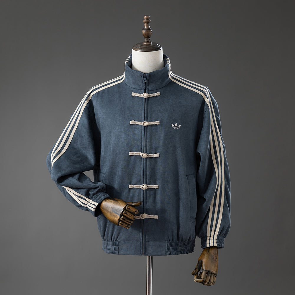 (Chinese New Year) Tang-style jacket - Gray