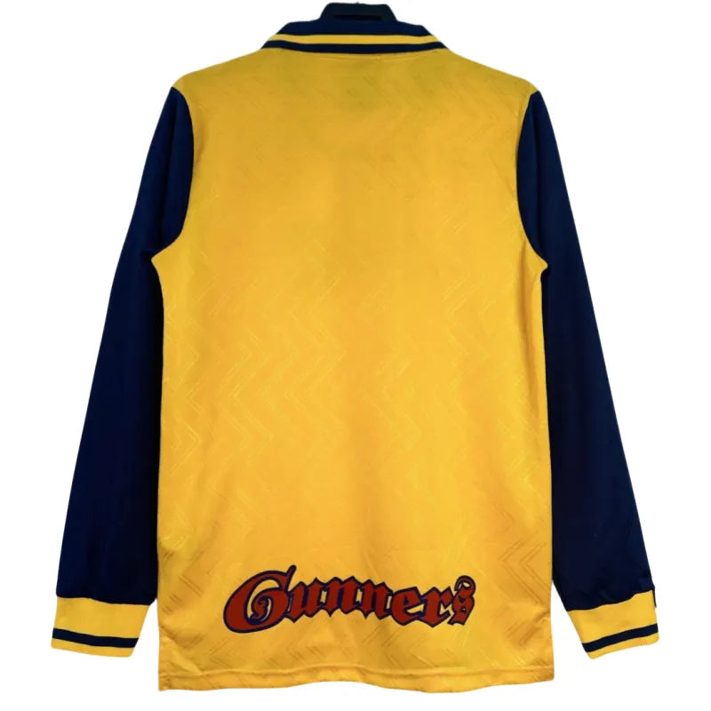 Arsenal Retro Long Sleeve Away Football Shirt 1996-1997