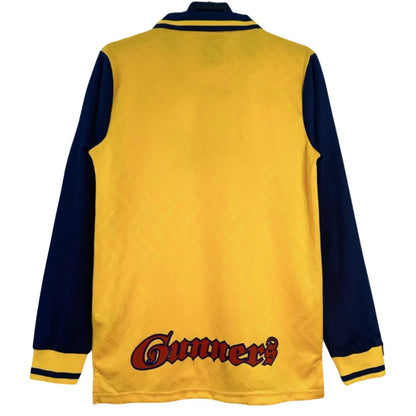 Arsenal Retro Long Sleeve Away Football Shirt 1996-1997