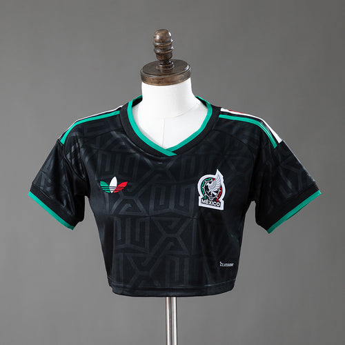 Mexico 2026 Third Away Women's Crop Top Style