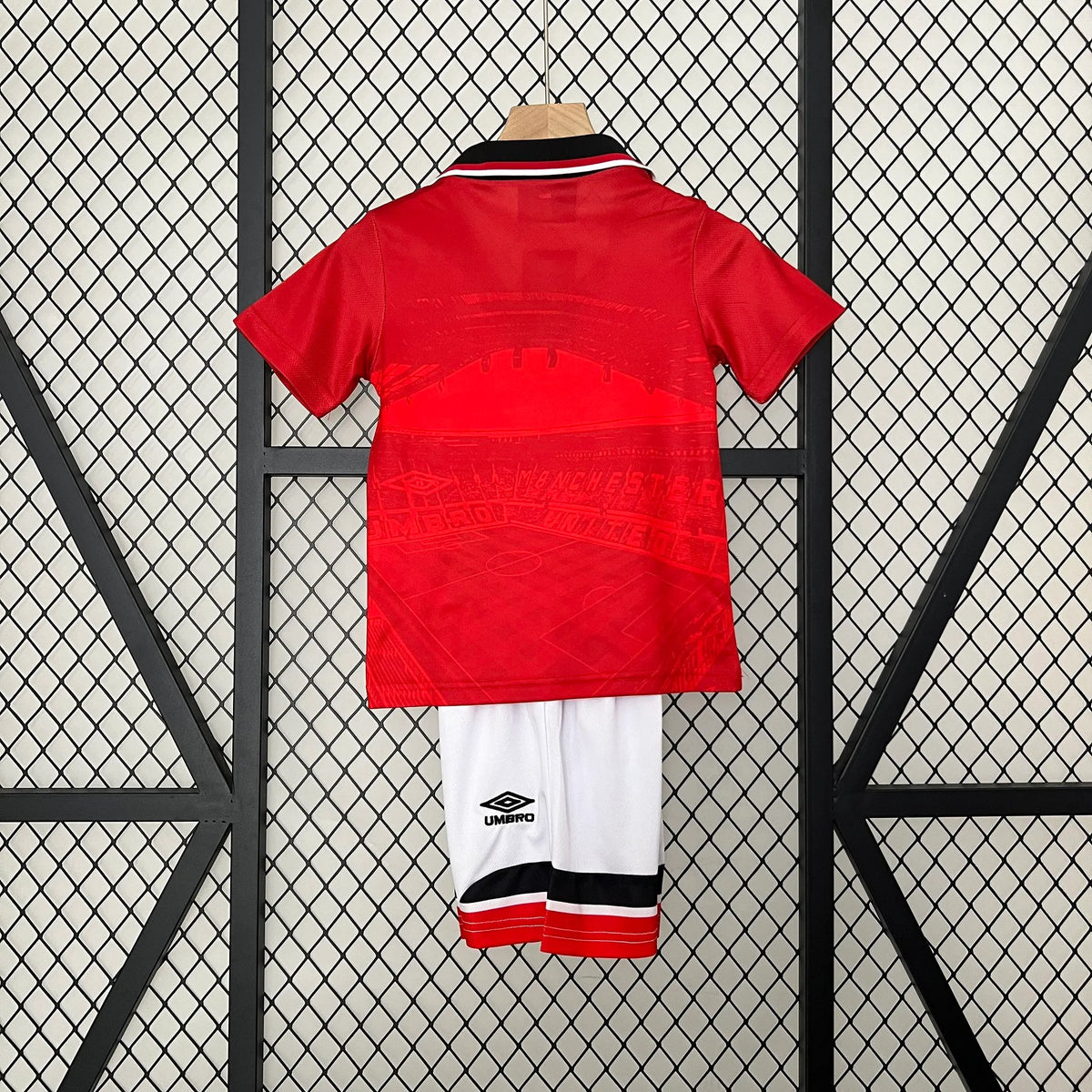 Manchester United 94-96 Home Retro Kid Kits Youth Apparels Jersey