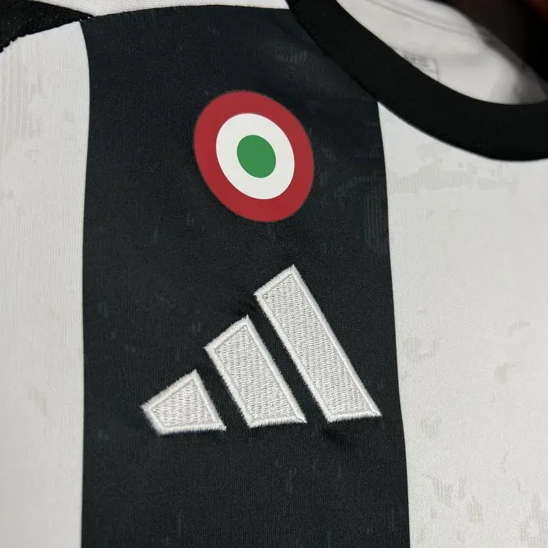 Juventus Home with Save the Children Sponsor Soccer Jersey 2024-25