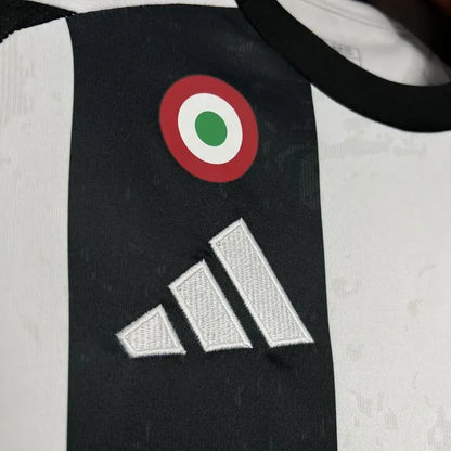 Juventus Home with Save the Children Sponsor Soccer Jersey 2024-25