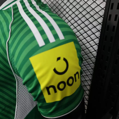Player Version 25-26 Newcastle United Away Green Jersey