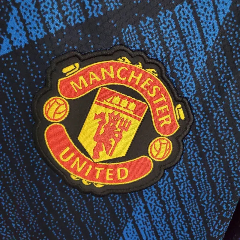 Retro Manchester United Third Away Football Shirt 2021/2022