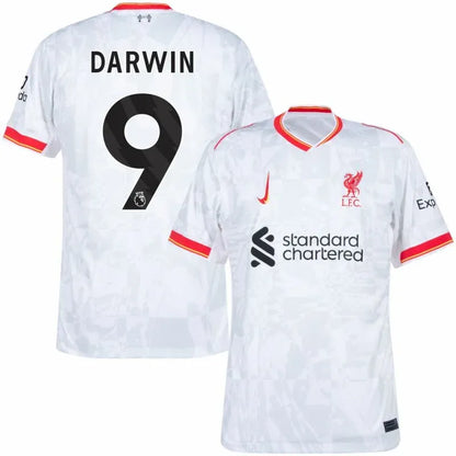 Liverpool Third Away Darwin 9 Shirt 2024-2025 (Premier League) Size: S-4XL