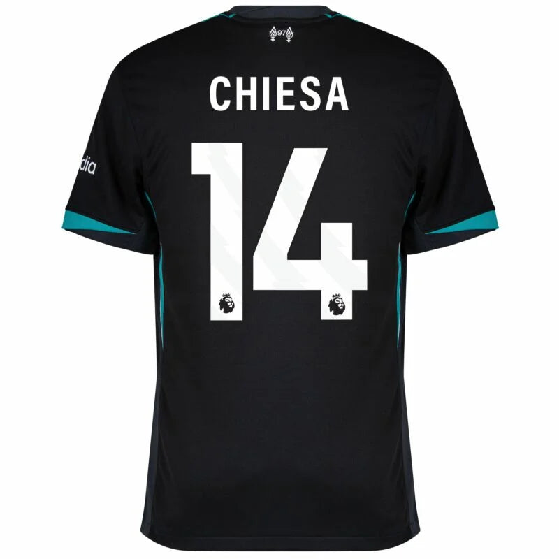 Liverpool Away Chiesa 14 Shirt 2024-2025 Size:S-4XL