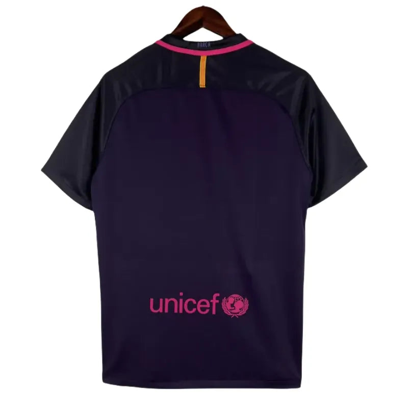 Barcelona Away Shirt Retro Jersey 16-17