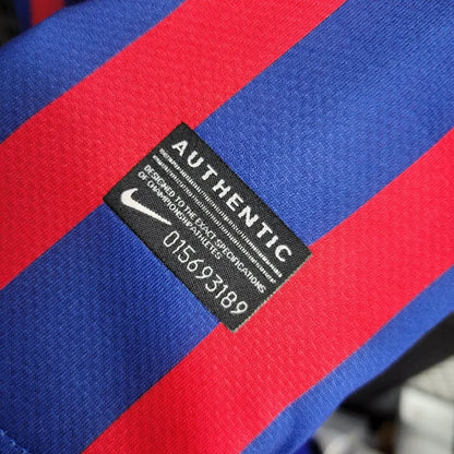 Nike Men Barcelona Retro Home Soccer Shirt 2011-12