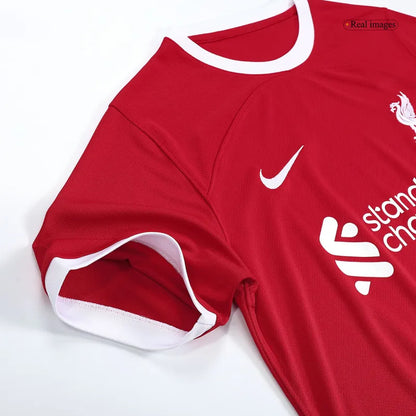 2023-24 M.SALAH #11 VIRGIL #4 SZBOSZLAI #8 MAC ALLISTER #10 Liverpool Home Jersey