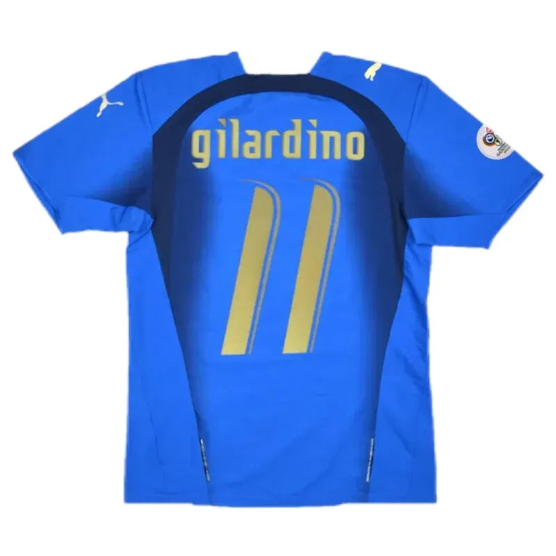 Italy World Cup 2006 Retro Jersey Home