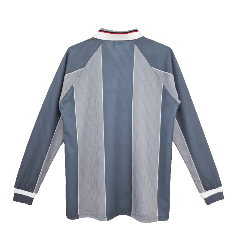 England Euro Cup 1996 Retro Away Long Sleeve Jersey