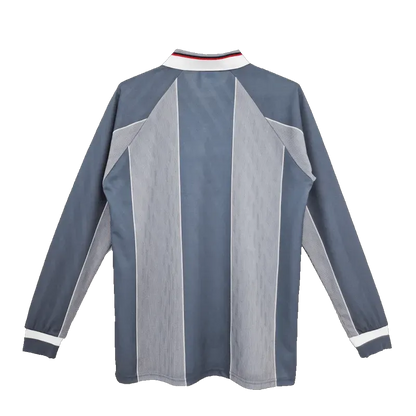 England Euro Cup 1996 Retro Away Long Sleeve Jersey
