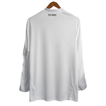 Real Madrid Retro Long Sleeve Jersey Home Shirt 2010-11