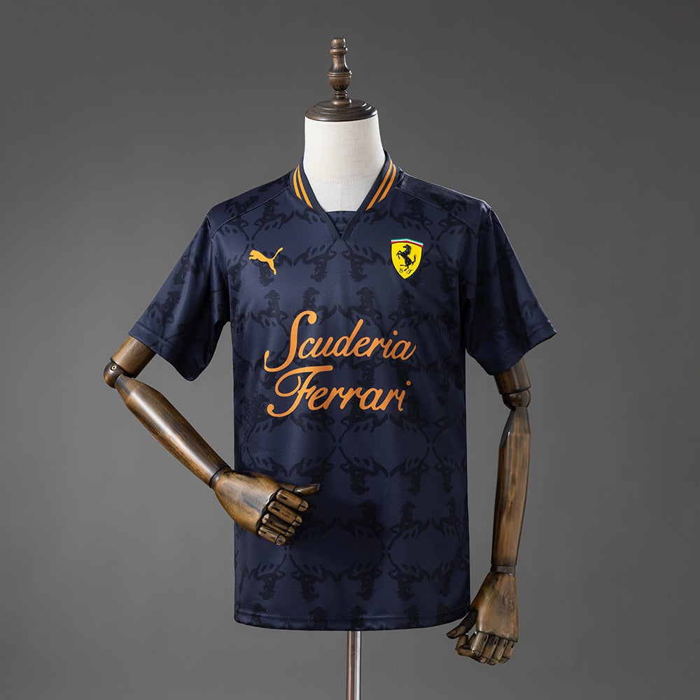 F1 Scuderia Ferrari 2026 Casual Shirts Black