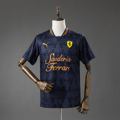 F1 Scuderia Ferrari 2026 Casual Shirts Black