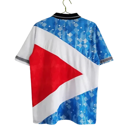 England 1990 Retro Soccer Jersey Mash-Up