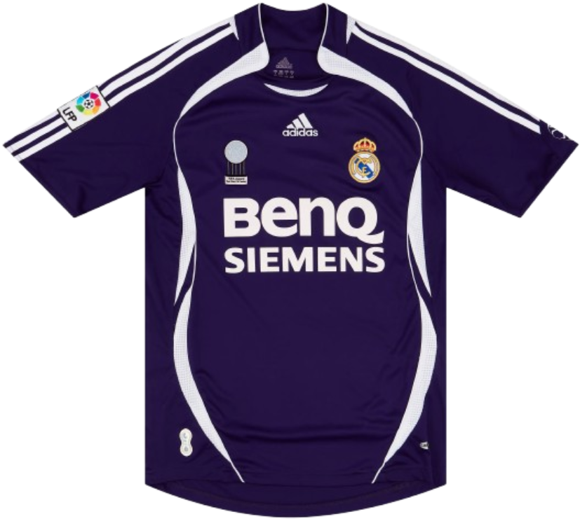 Real Madrid Retro Third Away Jersey 2006-07