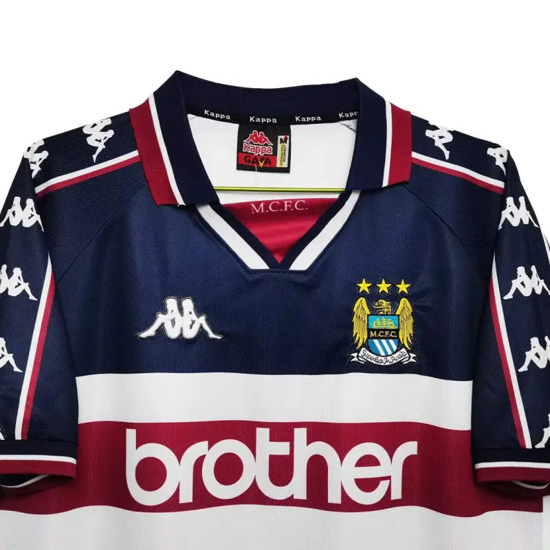 Manchester City 1997-98 Retro Away Jersey