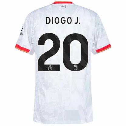 Liverpool Third Away Diogo J. 20 Shirt 2024-2025 (Premier League) Size：S-4XL