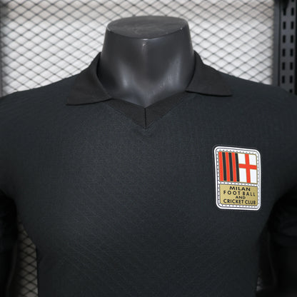 Player Version 24-25 AC Milan 125th Anniversary Black Jersey