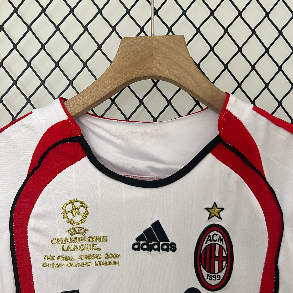 Kids AC Milan UCL Final Kits Retro Jersey Away 06-07