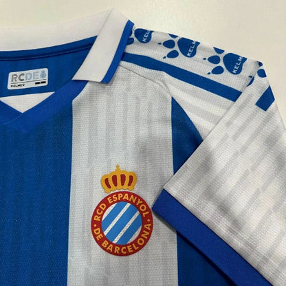2025-26 Mens RCD Espanyol Home Jersey