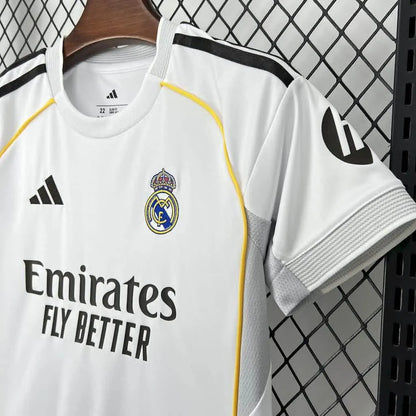 25-26 Kids Real Madrid Home Jersey