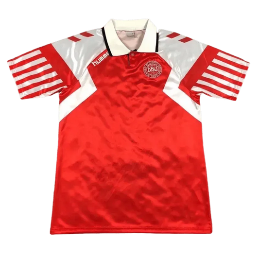 Denmark 1992 Retro Jersey Home